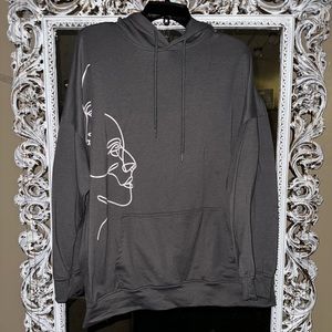 Retro art-style hoodie